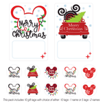 GIFT TAGS-HOLIDAY MAGIC