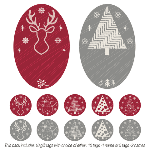 GIFT TAGS-COOL YULE