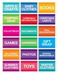 STORAGE LABELS