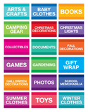 STORAGE LABELS
