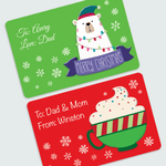 GIFT TAGS-MERRY &  BRIGHT (REC)