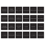 SPICE JAR LABELS